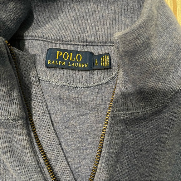 Polo Ralph Lauren Zip Up Cotton Sleeveless Vest, Sz XL - Picture 11 of 11